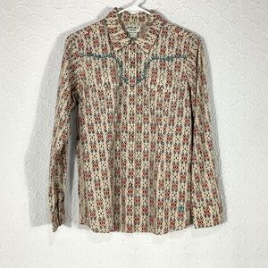 Ariat Real women’s real cimarron snap long sleeve western cowgirl shirt